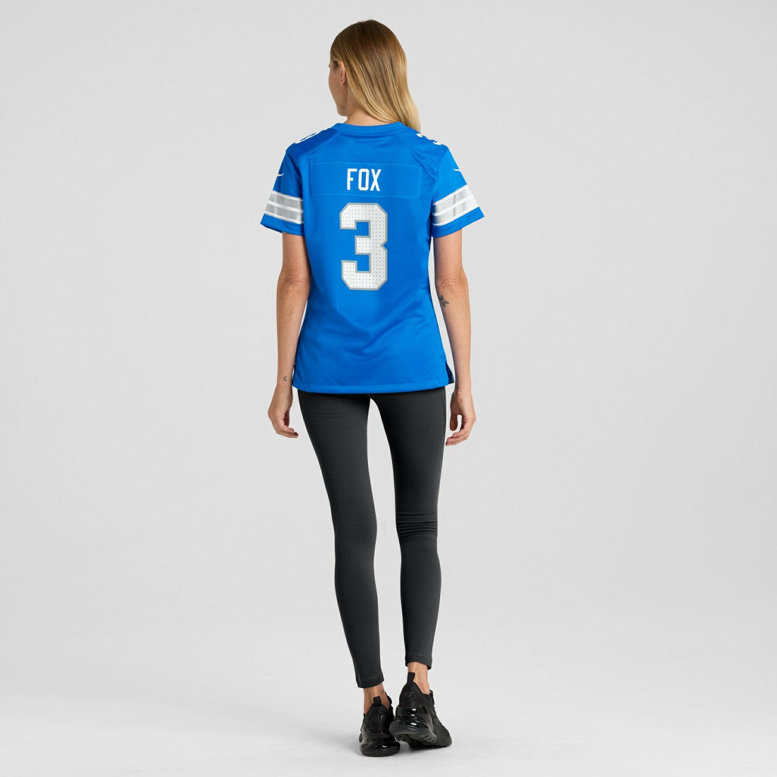 Jack Fox Detroit Lions Women's Team Game Jersey Blue | Nike for Sale