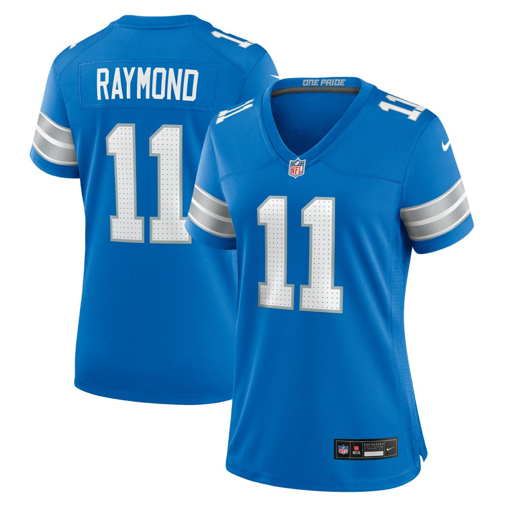 Kalif Raymond Detroit Lions Women's Team Game Jersey Blue | Nike for Sale