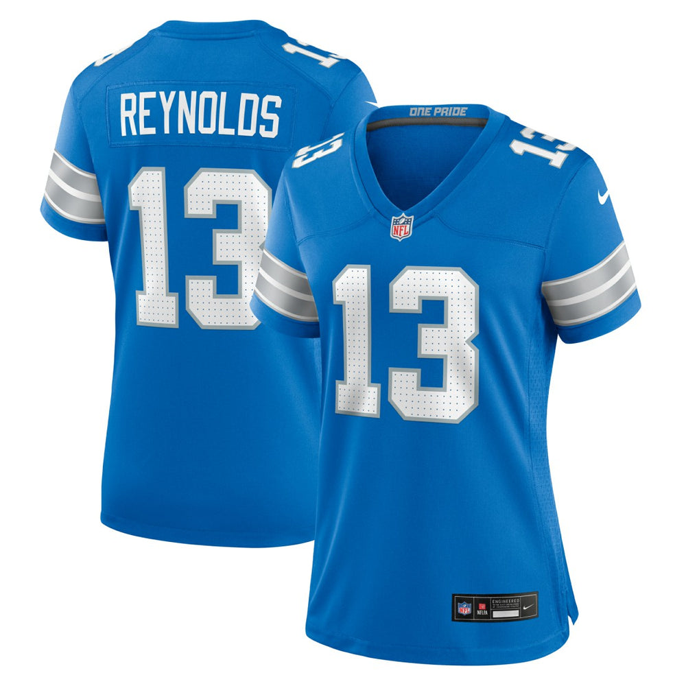 Craig Reynolds Detroit Lions Women's Team Game Jersey Blue | Nike for Sale