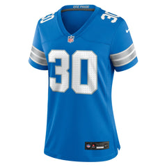 Khalil Dorsey Detroit Lions Women's Team Game Jersey Blue | Nike for Sale