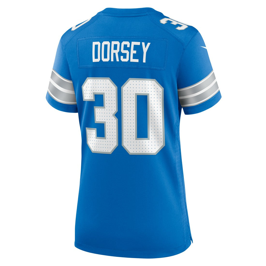 Khalil Dorsey Detroit Lions Women's Team Game Jersey Blue | Nike for Sale