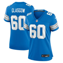 Graham Glasgow Detroit Lions Women's Team Game Jersey Blue | Nike for Sale