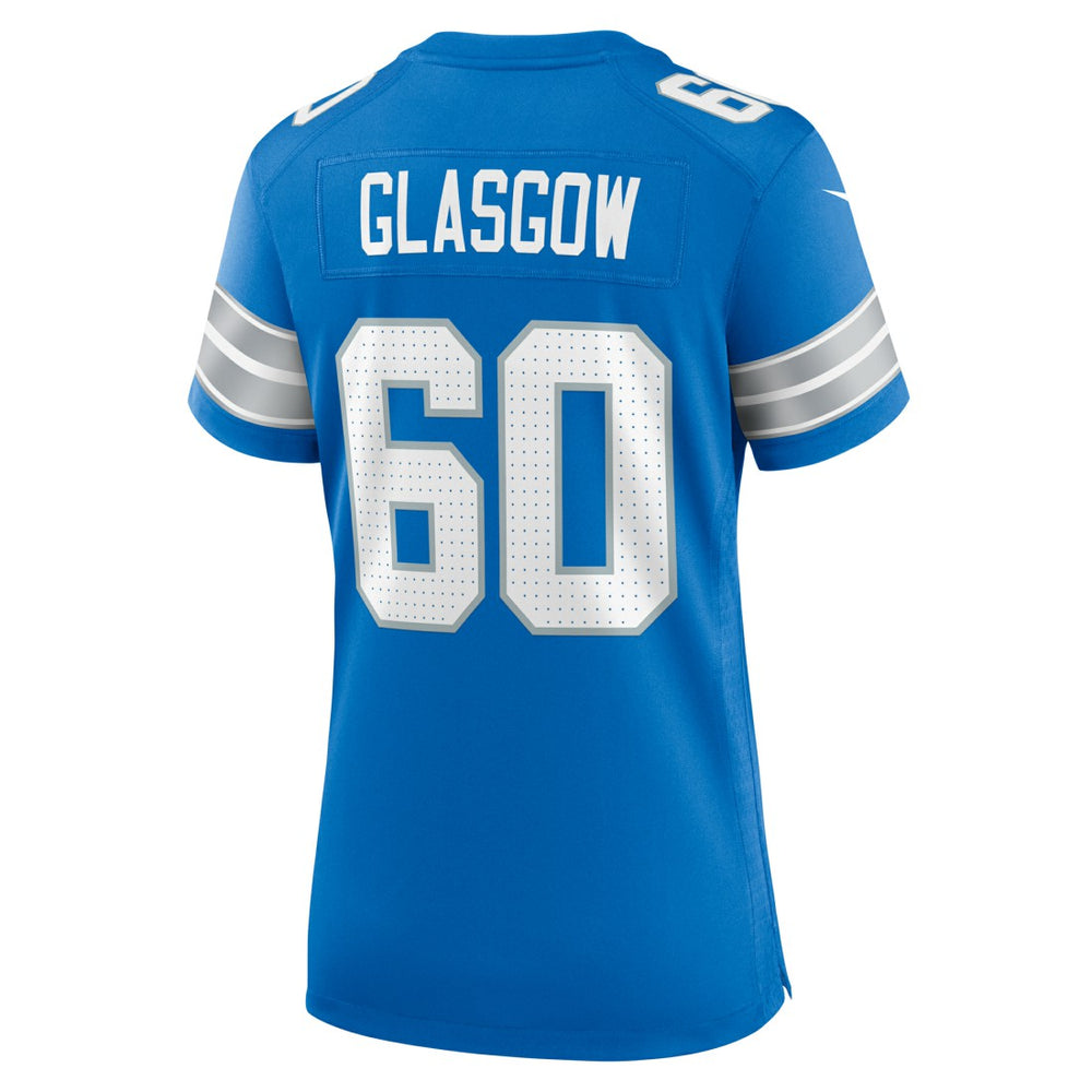 Graham Glasgow Detroit Lions Women's Team Game Jersey Blue | Nike for Sale