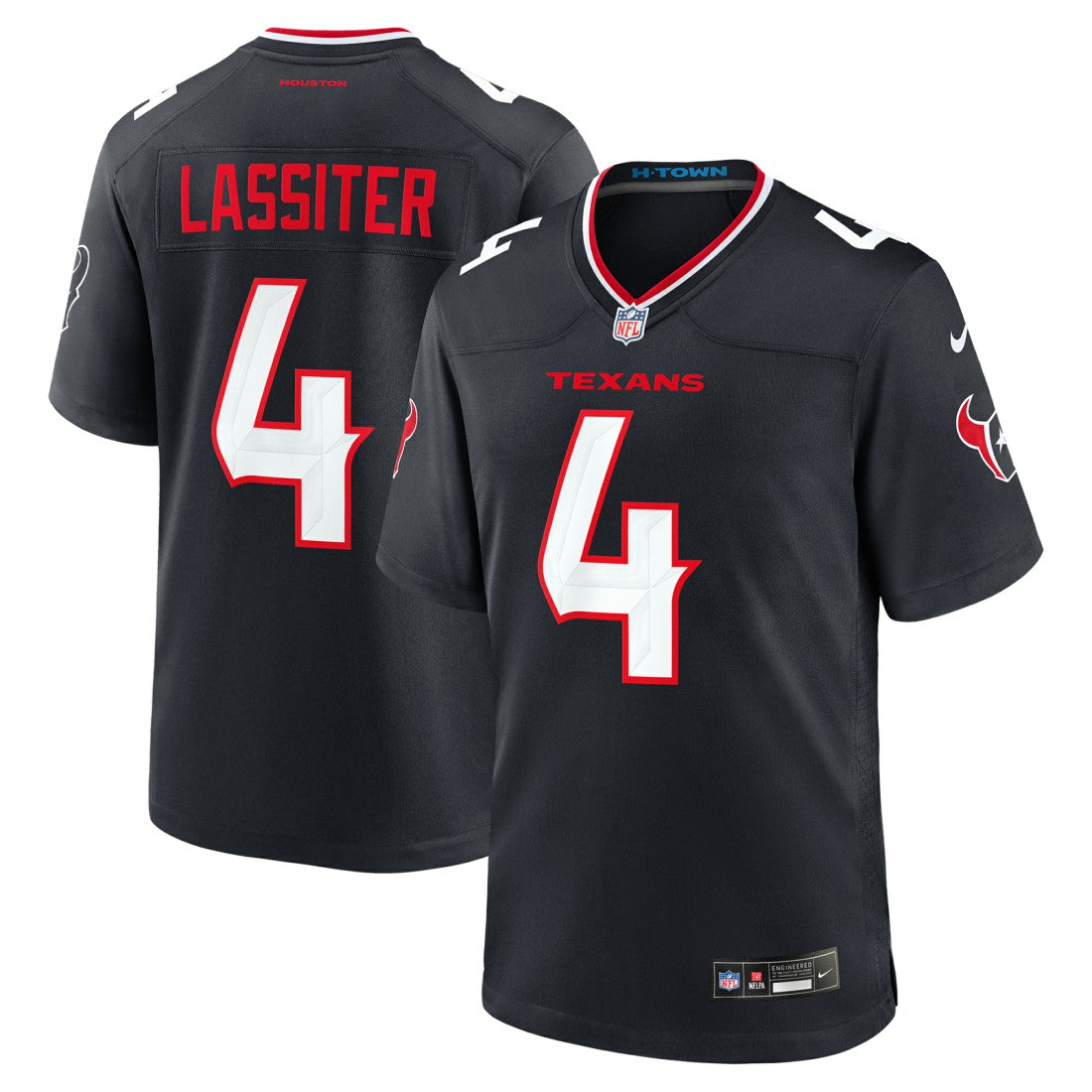 Kamari Lassiter Houston Texans Team Game Jersey Navy | Nike for Sale