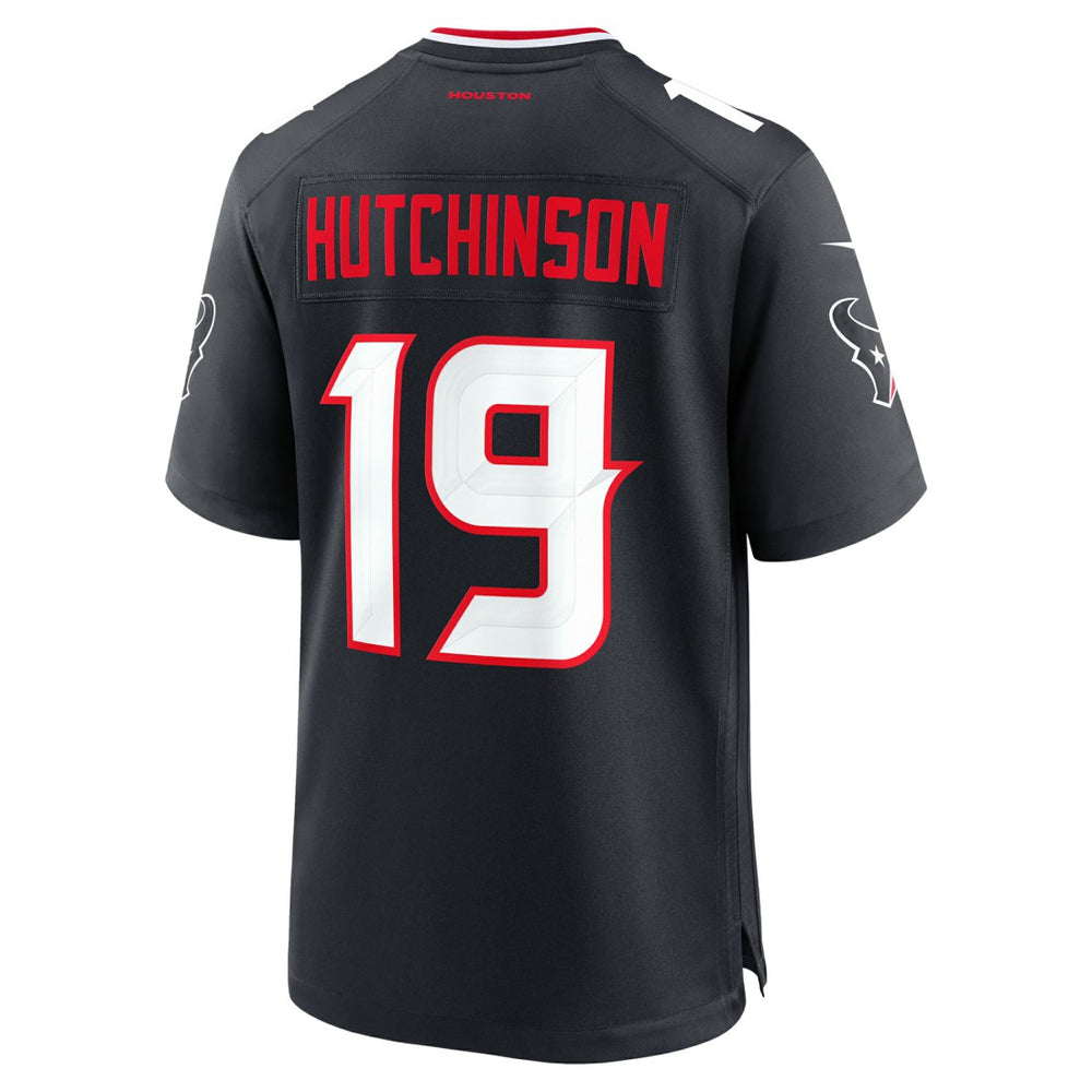 Xavier Hutchinson Houston Texans Team Game Jersey Navy | Nike for Sale