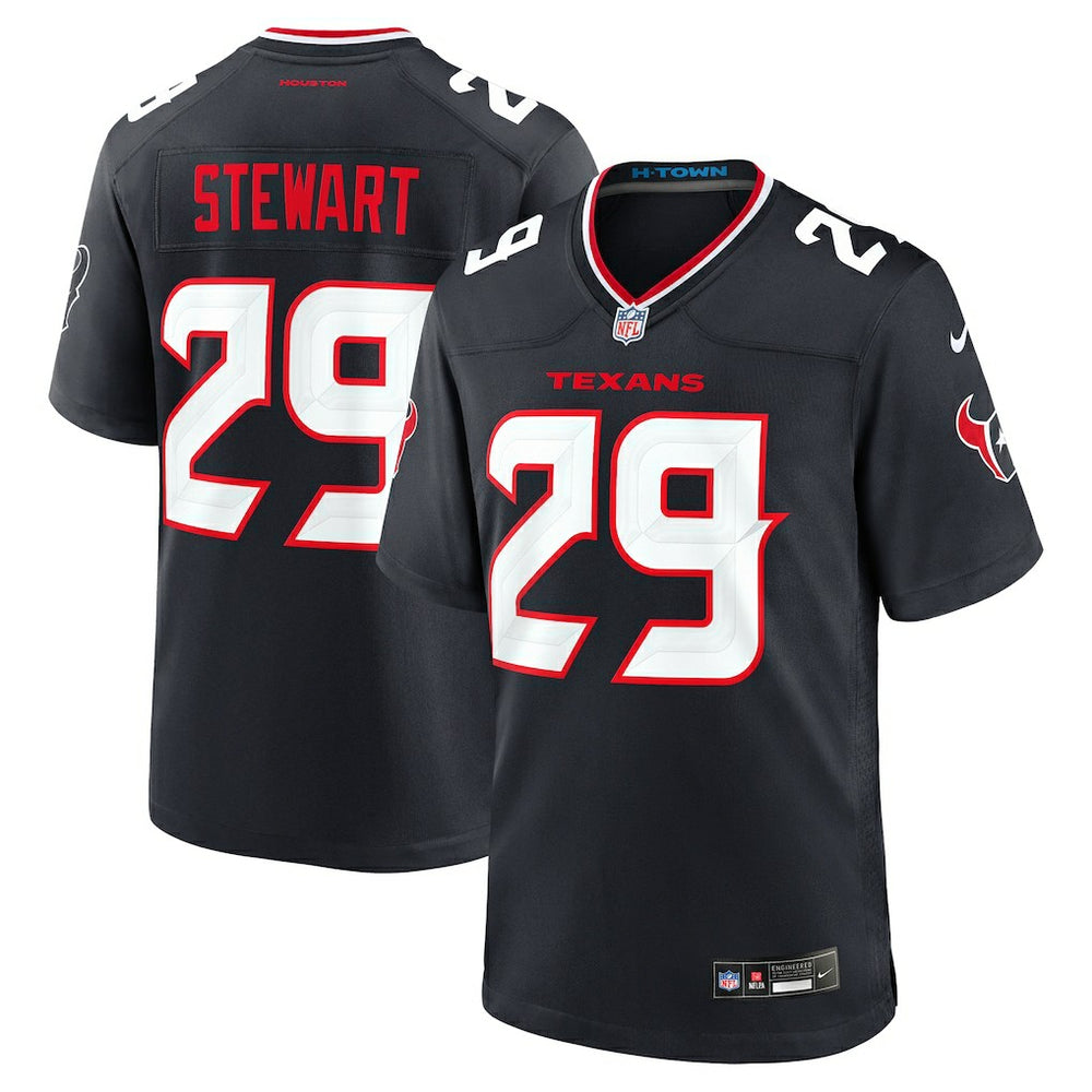 M.J. Stewart Houston Texans Team Game Jersey Navy | Nike for Sale