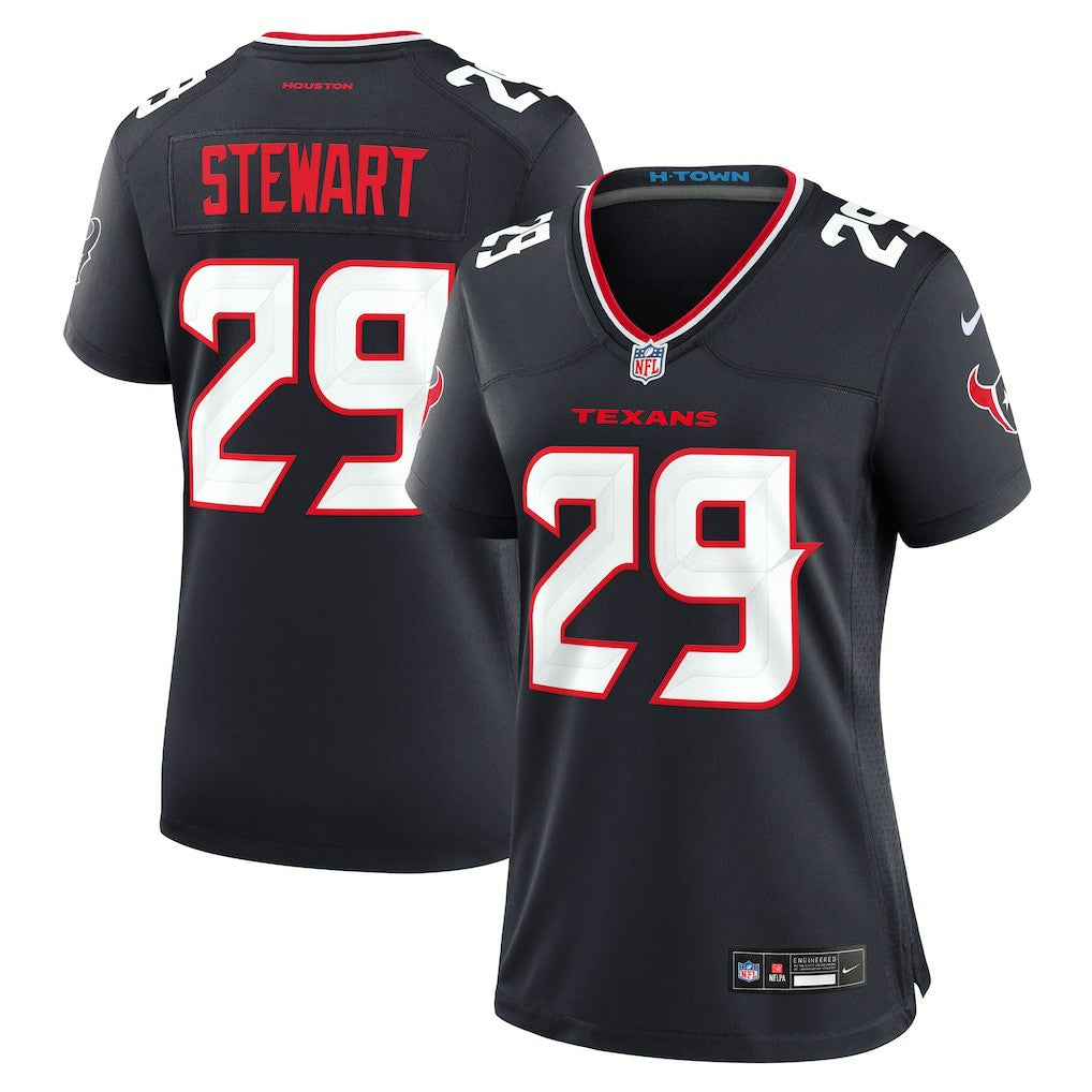 M.J. Stewart Houston Texans Women's Team Game Jersey Navy | Nike for Sale