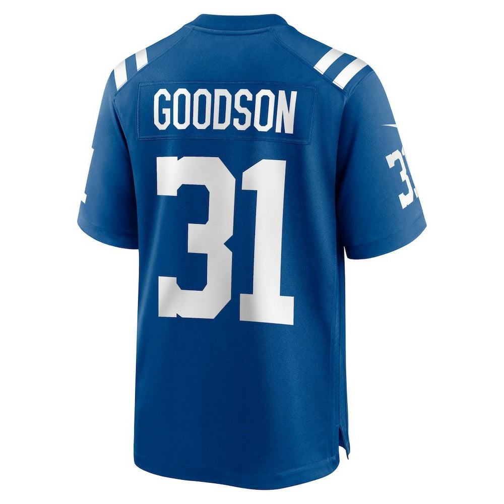Tyler Goodson Indianapolis Colts Game Jersey Royal | Nike for Sale
