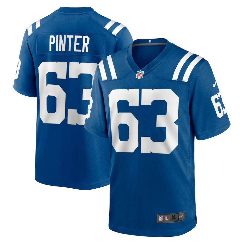 Danny Pinter Indianapolis Colts Game Jersey Royal | Nike for Sale