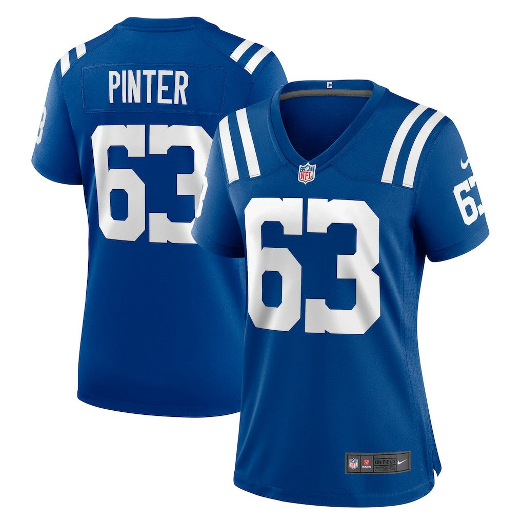Danny Pinter Indianapolis Colts Women's Game Jersey Royal | Nike for Sale