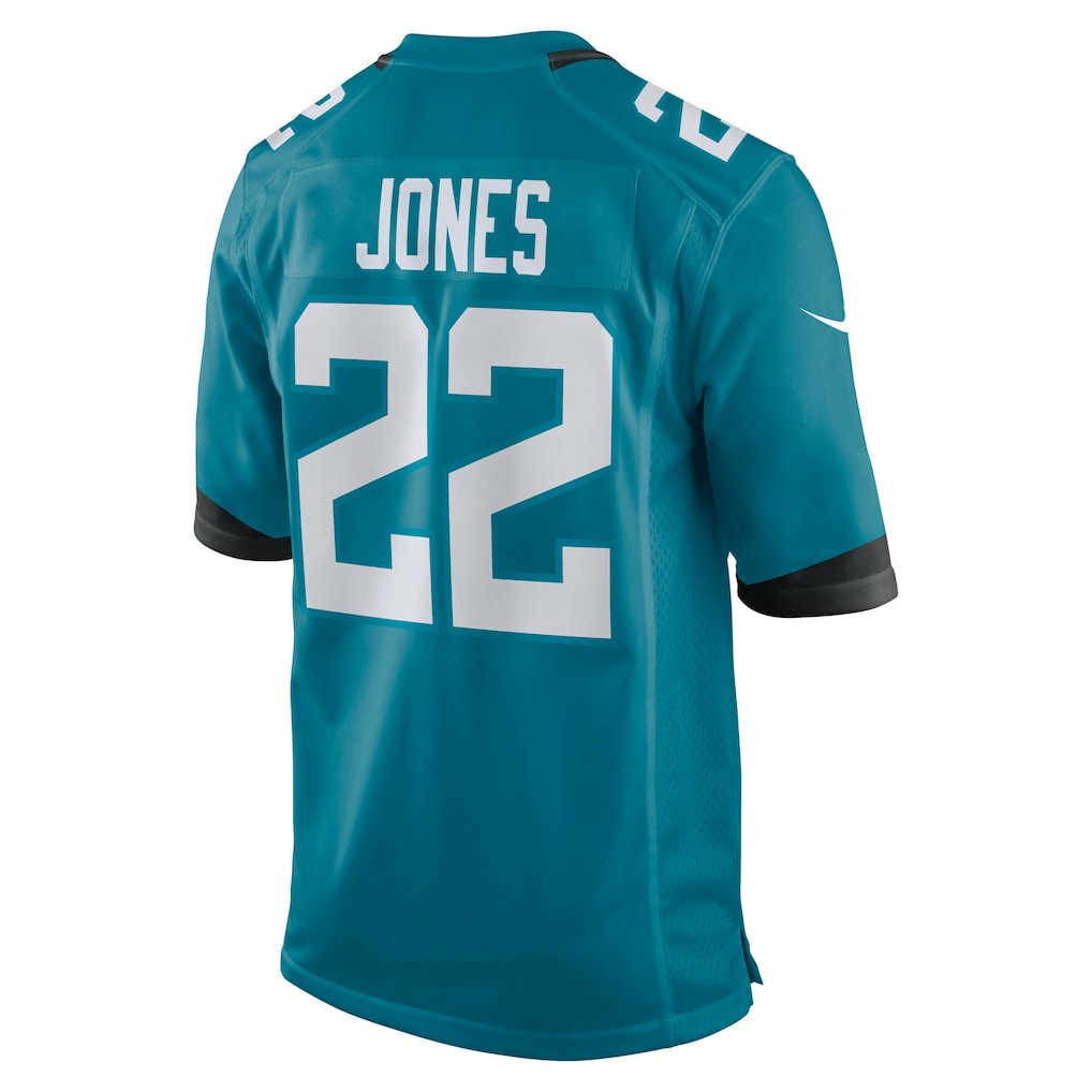 Jarrian Jones Jacksonville Jaguars Team Game Jersey Teal | Nike for Sale