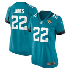 Jarrian Jones Jacksonville Jaguars Women's Game Jersey Teal | Nike for Sale