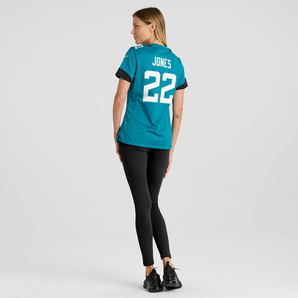 Jarrian Jones Jacksonville Jaguars Women's Game Jersey Teal | Nike for Sale