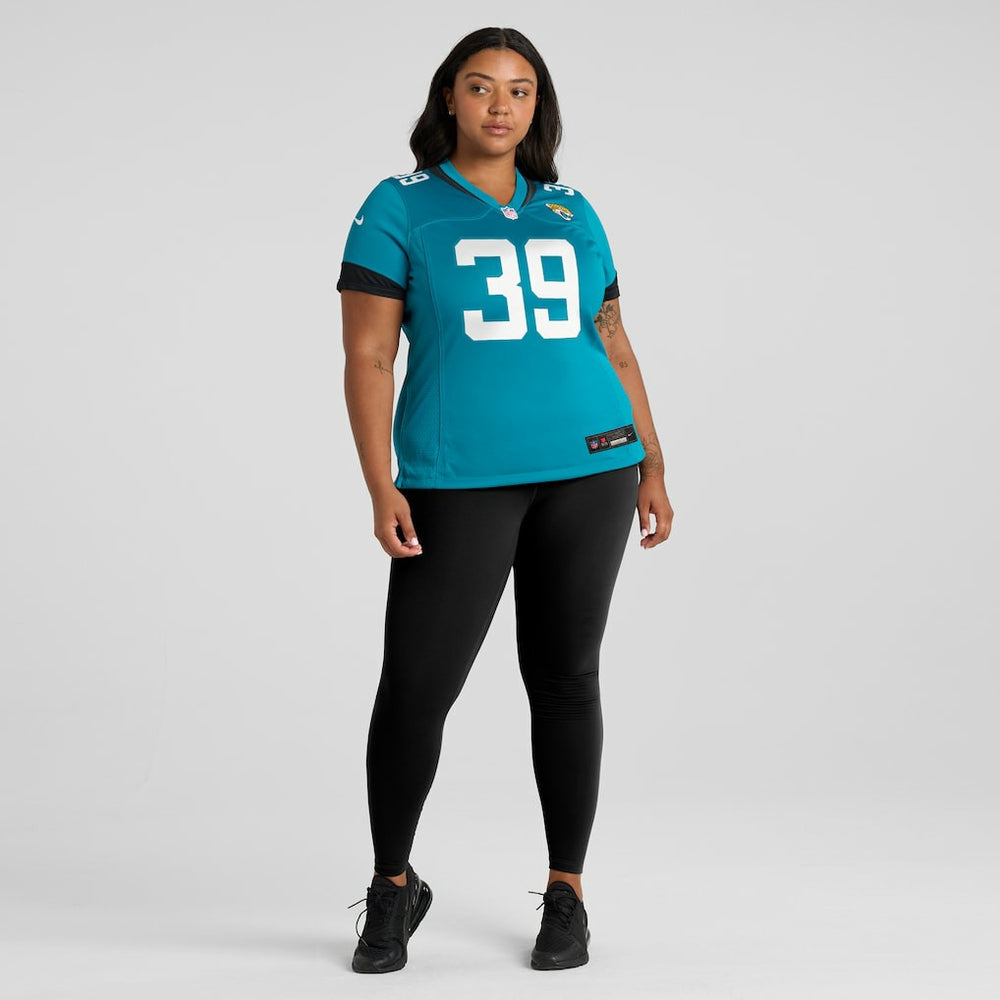 Cam Little Jacksonville Jaguars Women's Game Jersey Teal | Nike for Sale