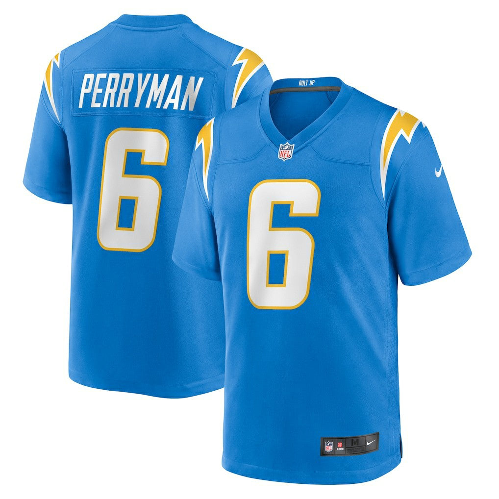 Denzel Perryman Los Angeles Chargers Team Game Jersey Powder Blue | Nike for Sale