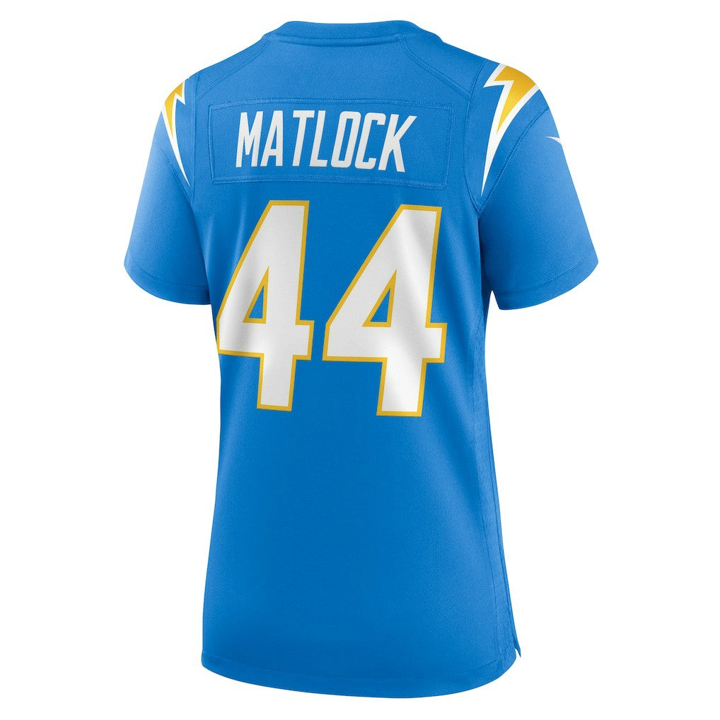 Scott Matlock Los Angeles Chargers Women's Game Jersey Powder Blue | Nike for Sale