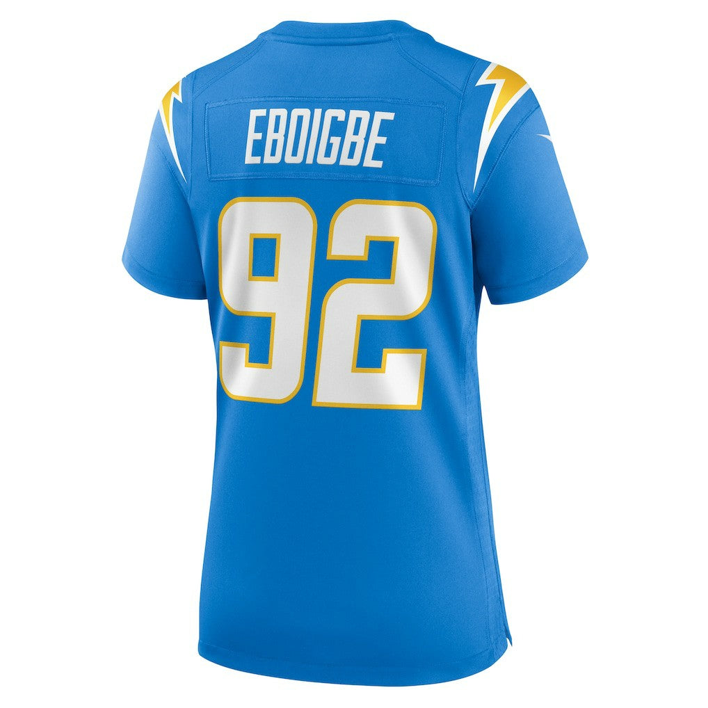 Justin Eboigbe Los Angeles Chargers Women's Game Jersey Powder Blue | Nike for Sale