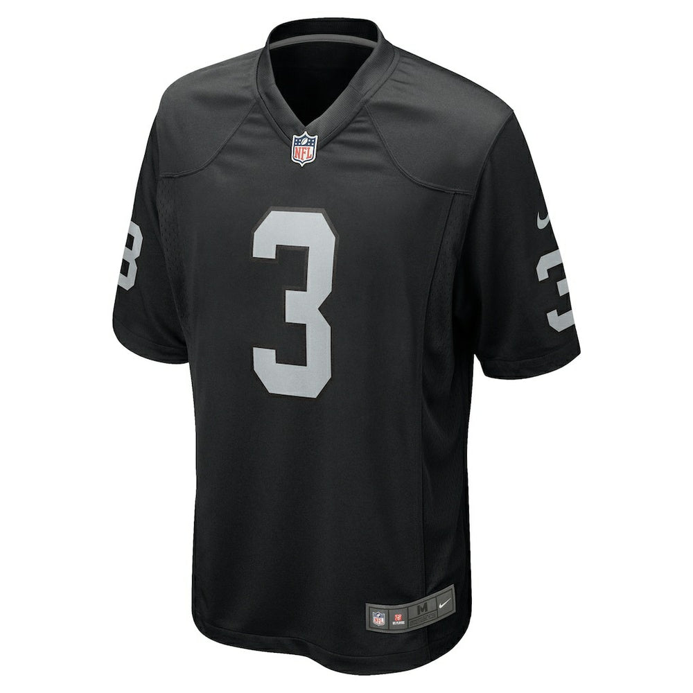 Zamir White Las Vegas Raiders Team Game Jersey Black | Nike for Sale