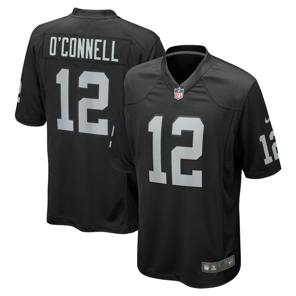 Aidan O'Connell Las Vegas Raiders Team Game Jersey Black | Nike for Sale