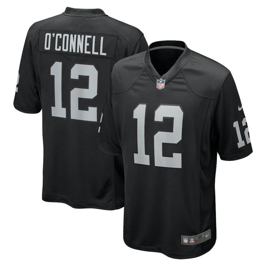 Aidan O'Connell Las Vegas Raiders Team Game Jersey Black | Nike for Sale
