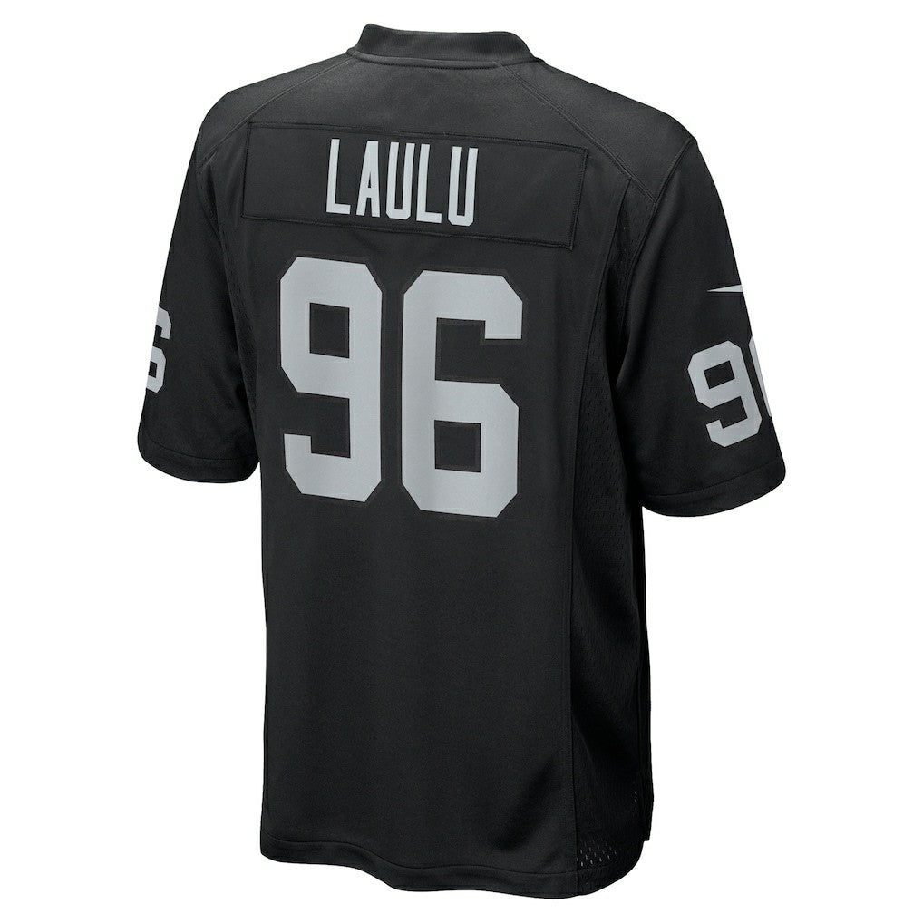 Jonah Laulu Las Vegas Raiders Team Game Jersey Black | Nike for Sale