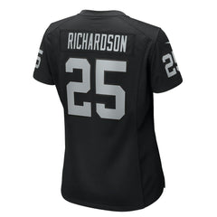Decamerion Richardson Las Vegas Raiders Women's Game Jersey Black | Nike for Sale