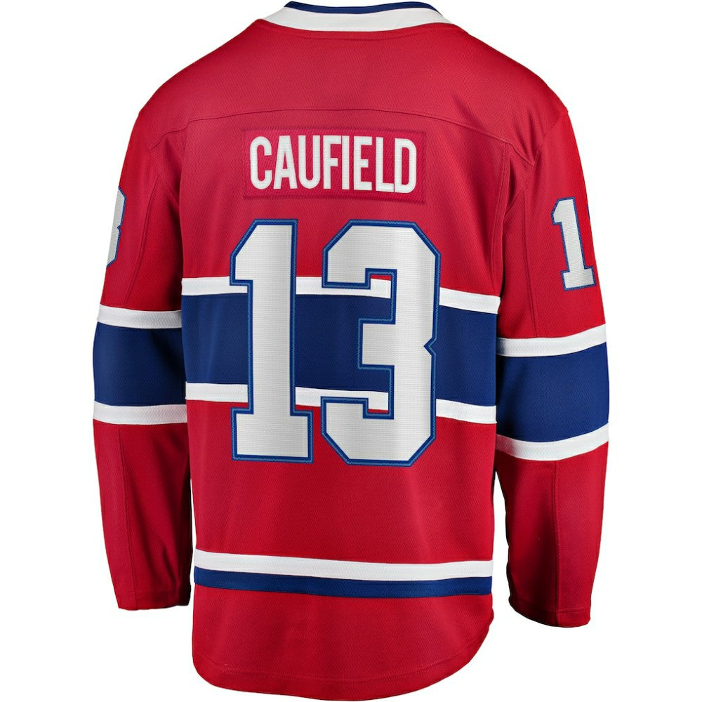 Cole Caufield Montreal Canadiens Fanatics Home Premier Breakaway Player Jersey - Red - NHL