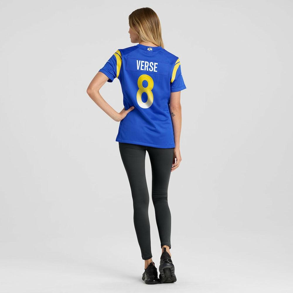 Jared Verse Los Angeles Rams Women's Team Game Jersey Royal | Nike for Sale