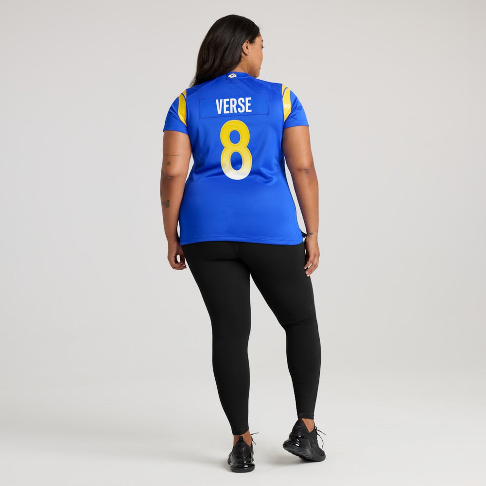 Jared Verse Los Angeles Rams Women's Team Game Jersey Royal | Nike for Sale