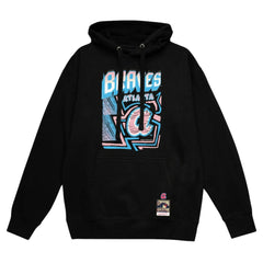 Atlanta Braves Mitchell & Ness Sidewalk Sketch Pullover Hoodie - MLB