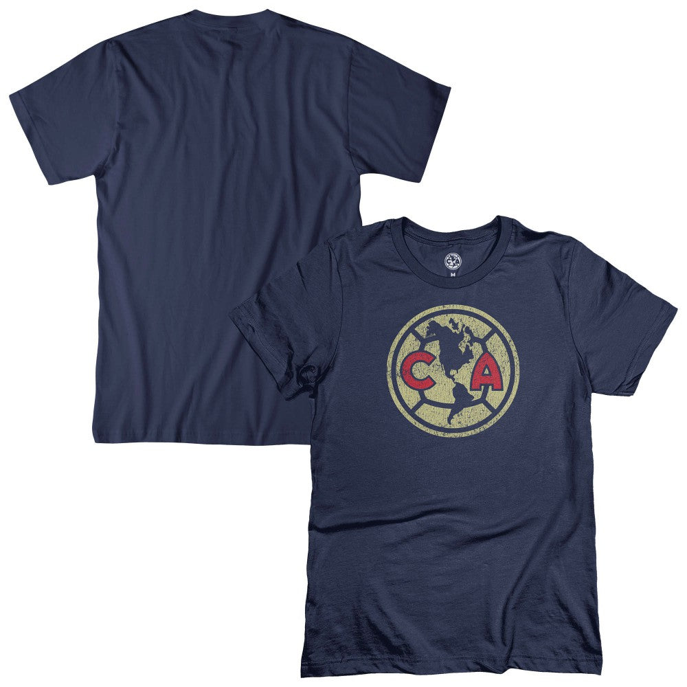 Club America 1863FC Color Badge T-Shirt Navy - FIFA World CUP