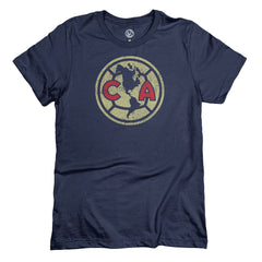 Club America 1863FC Color Badge T-Shirt Navy - FIFA World CUP