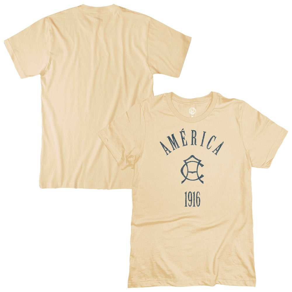Club America 1863FC Team Arch T-Shirt Tan - FIFA World CUP