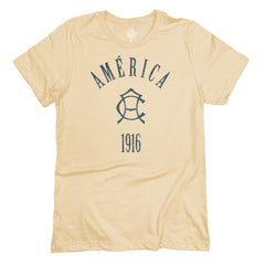 Club America 1863FC Team Arch T-Shirt Tan - FIFA World CUP