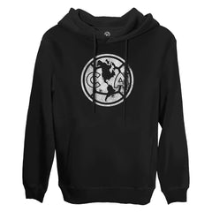 Club America 1863FC Mono Badge Fleece Pullover Hoodie Sweatshirt Black - FIFA World CUP
