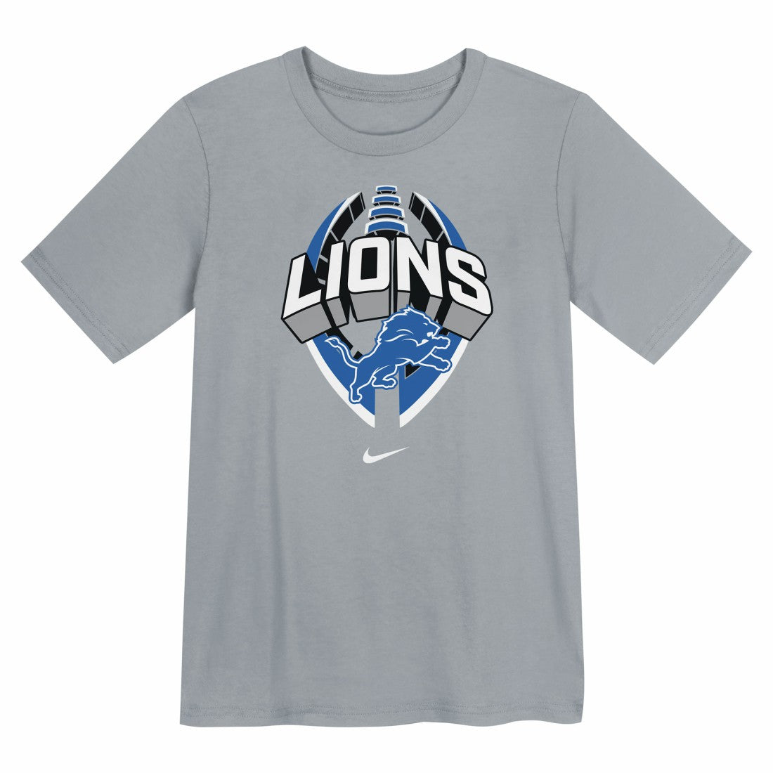 Detroit Lions Preschool Icon Legend Dri-FIT T-Shirt Gray | Nike for Sale