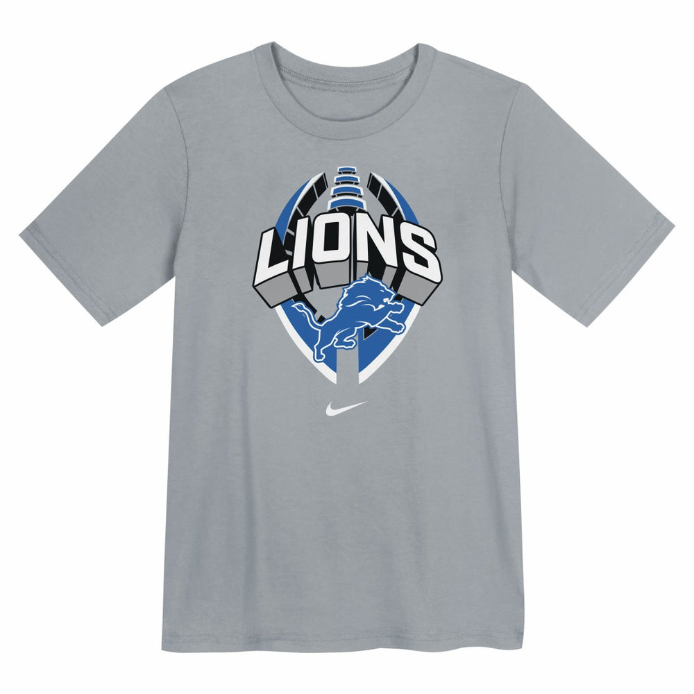 Detroit Lions Preschool Icon Legend Dri-FIT T-Shirt Gray | Nike for Sale