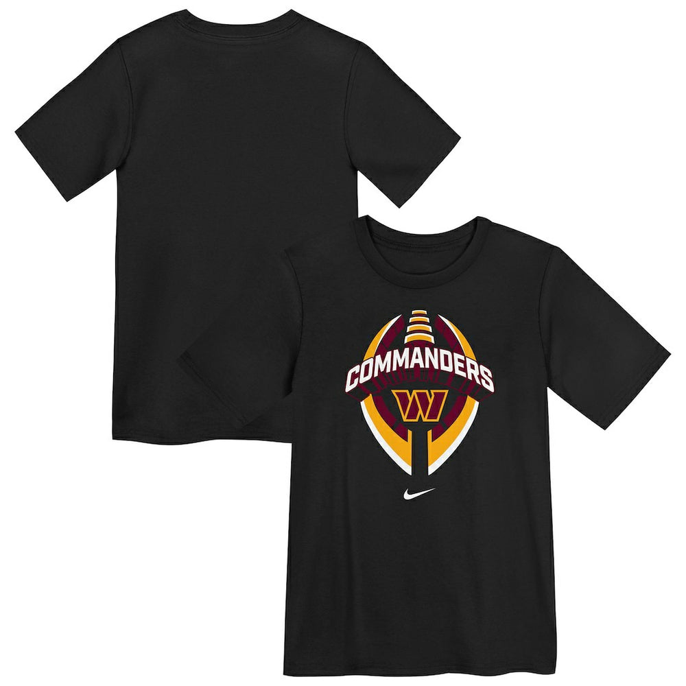 Washington Commanders Preschool Icon Legend Dri-FIT T-Shirt Black | Nike for Sale