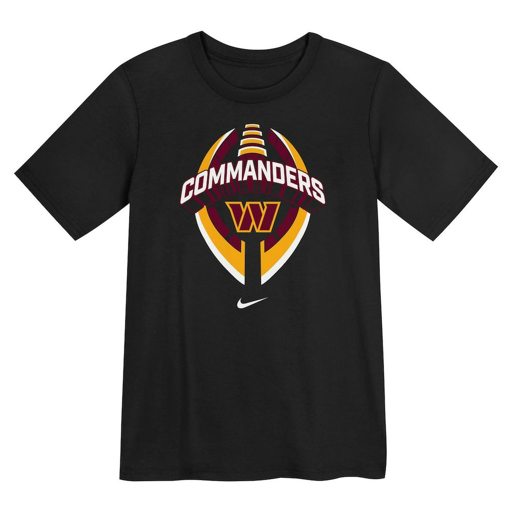 Washington Commanders Preschool Icon Legend Dri-FIT T-Shirt Black | Nike for Sale