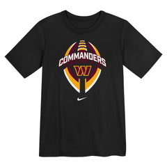 Washington Commanders Preschool Icon Legend Dri-FIT T-Shirt Black | Nike for Sale