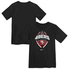 San Francisco 49ers Preschool Icon Legend Dri-FIT T-Shirt Black | Nike for Sale