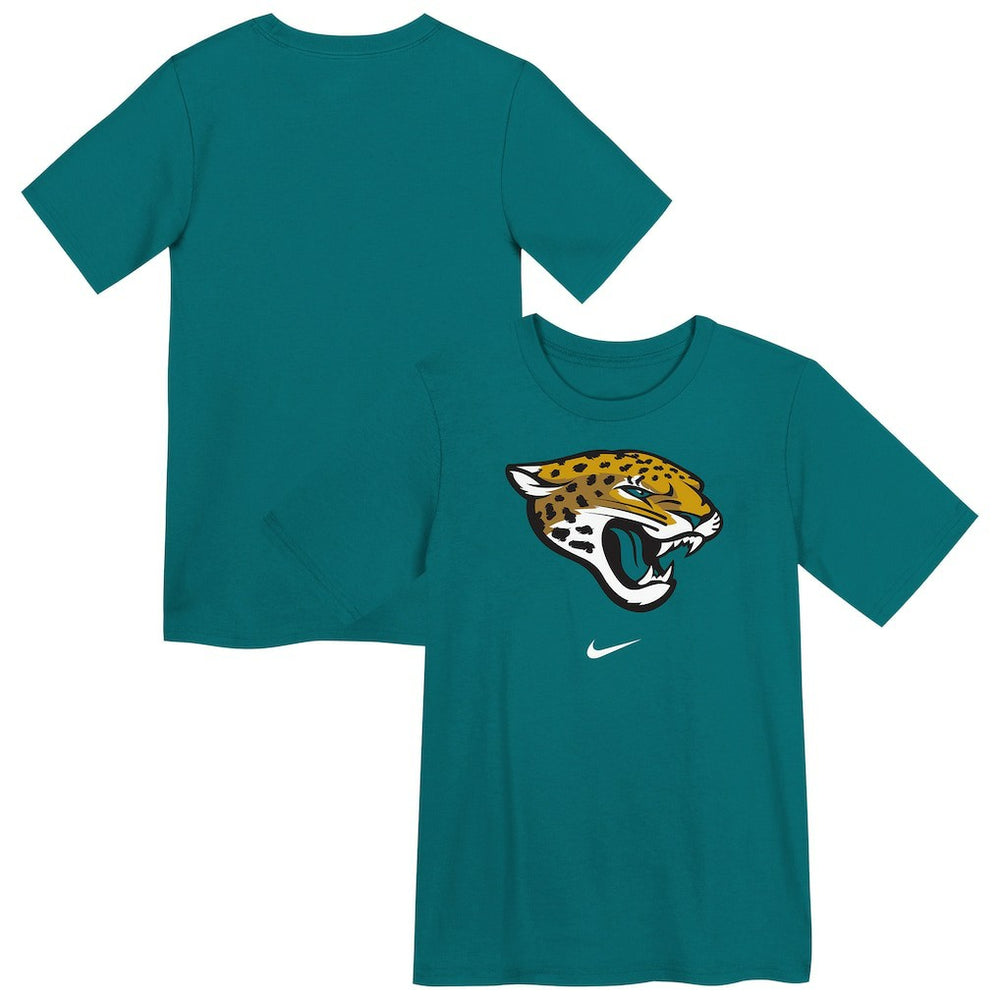 Jacksonville Jaguars Preschool Primary Logo Legend Performance T-Shirt Teal | Nike for Sale