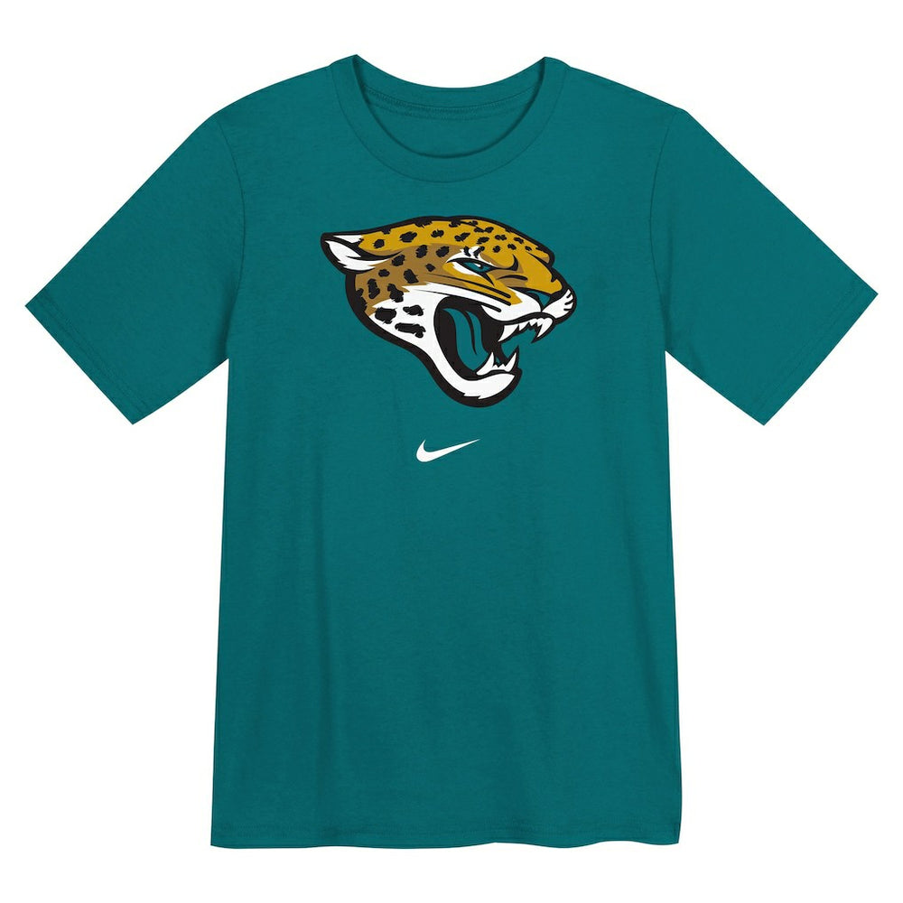 Jacksonville Jaguars Preschool Primary Logo Legend Performance T-Shirt Teal | Nike for Sale
