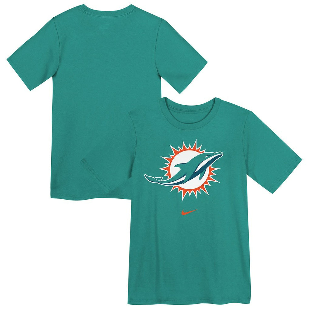 Miami Dolphins Preschool Primary Logo Legend Performance T-Shirt Aqua | Nike for Sale