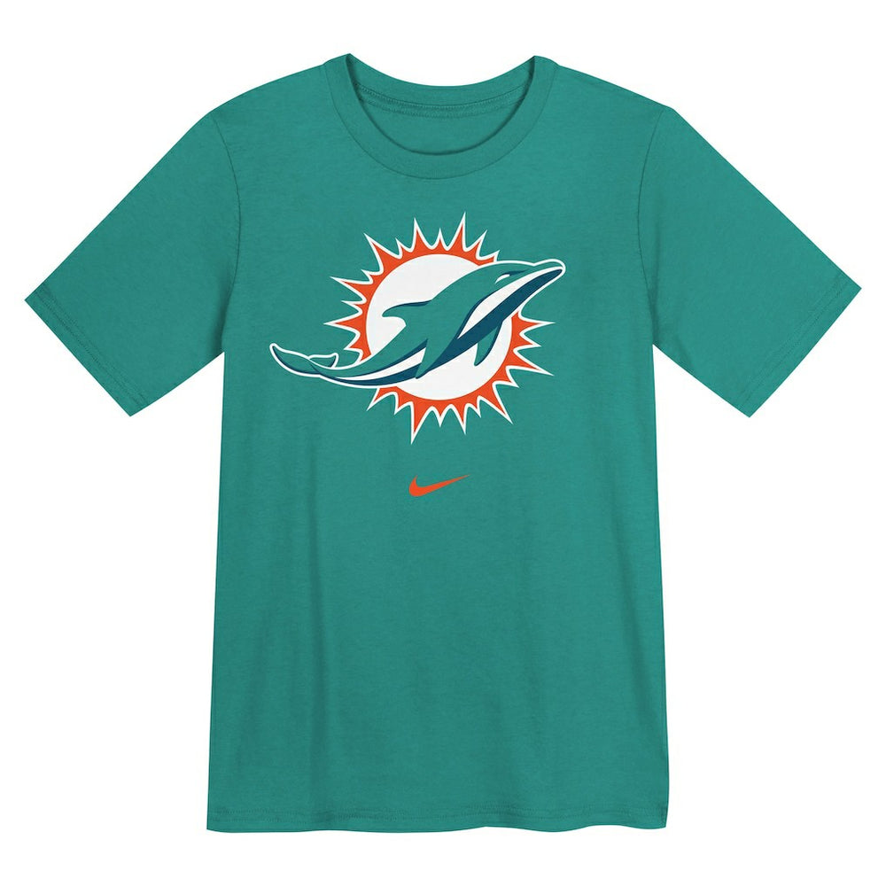 Miami Dolphins Preschool Primary Logo Legend Performance T-Shirt Aqua | Nike for Sale