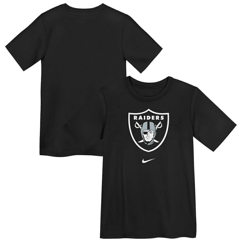 Las Vegas Raiders Preschool Primary Logo Legend Performance T-Shirt Black | Nike for Sale