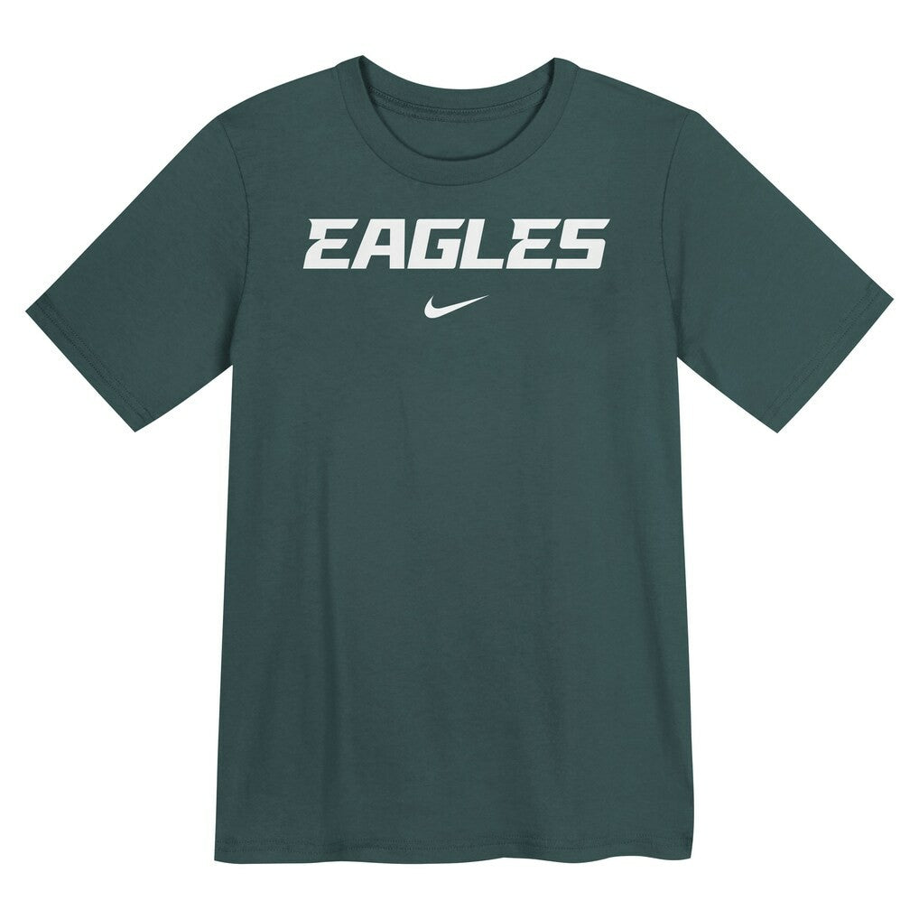 Philadelphia Eagles Preschool Wordmark T-Shirt Midnight Green | Nike for Sale