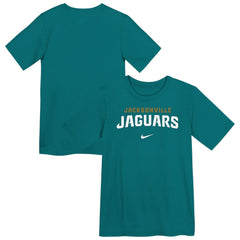 Jacksonville Jaguars Preschool Wordmark T-Shirt Teal | Nike for Sale