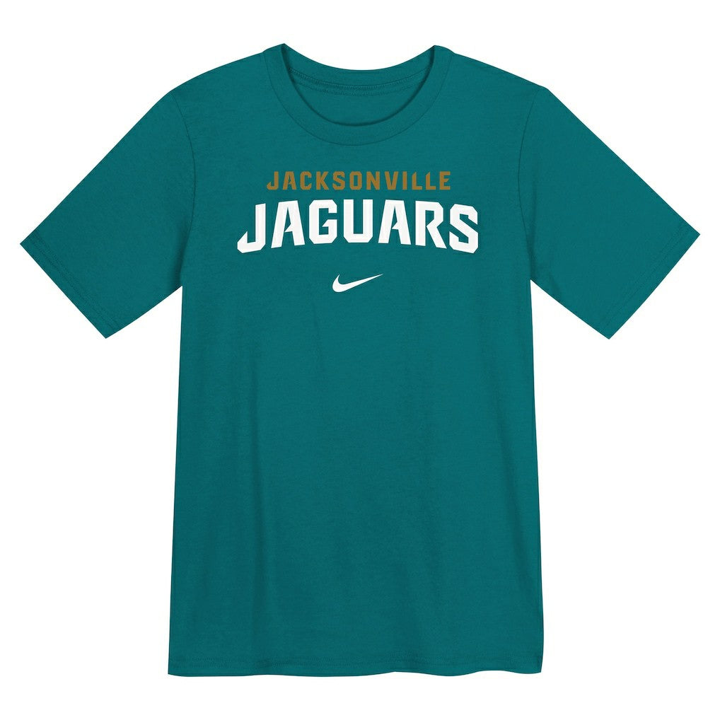 Jacksonville Jaguars Preschool Wordmark T-Shirt Teal | Nike for Sale