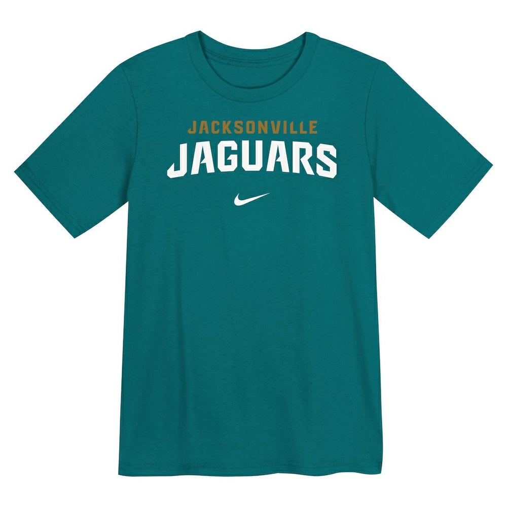 Jacksonville Jaguars Preschool Wordmark T-Shirt Teal | Nike for Sale